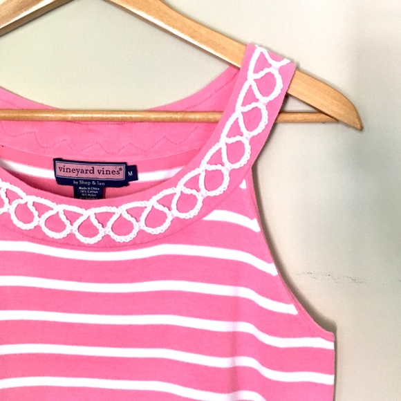 Vineyard Vines Nautical Striped Sweater Tank Top - Picture 4 of 6
